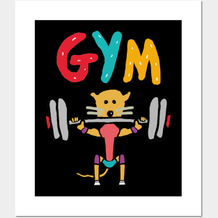 Gym Rat Posters and Art